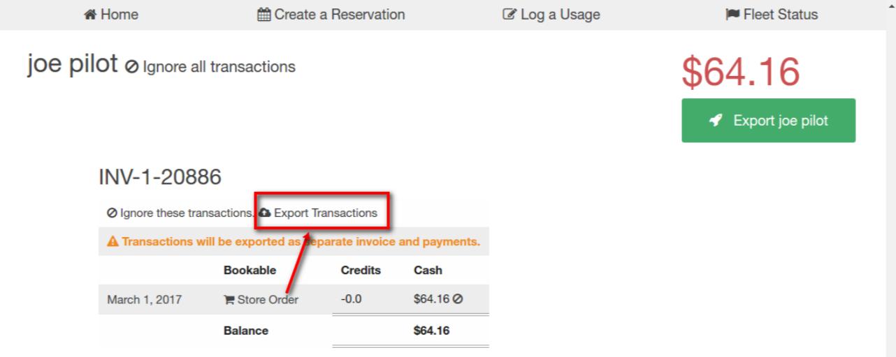 export accounting graphic